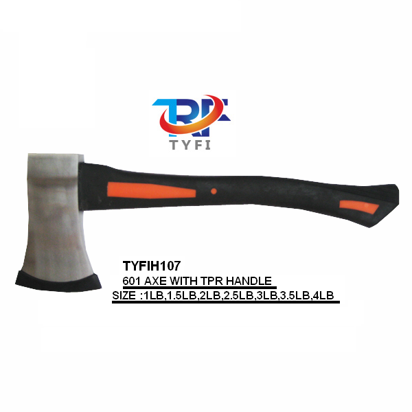 601 AXE WITH TPR HANDLE