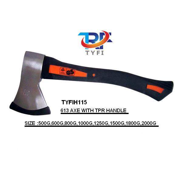 A613 AXE WITH TPR HANDLE