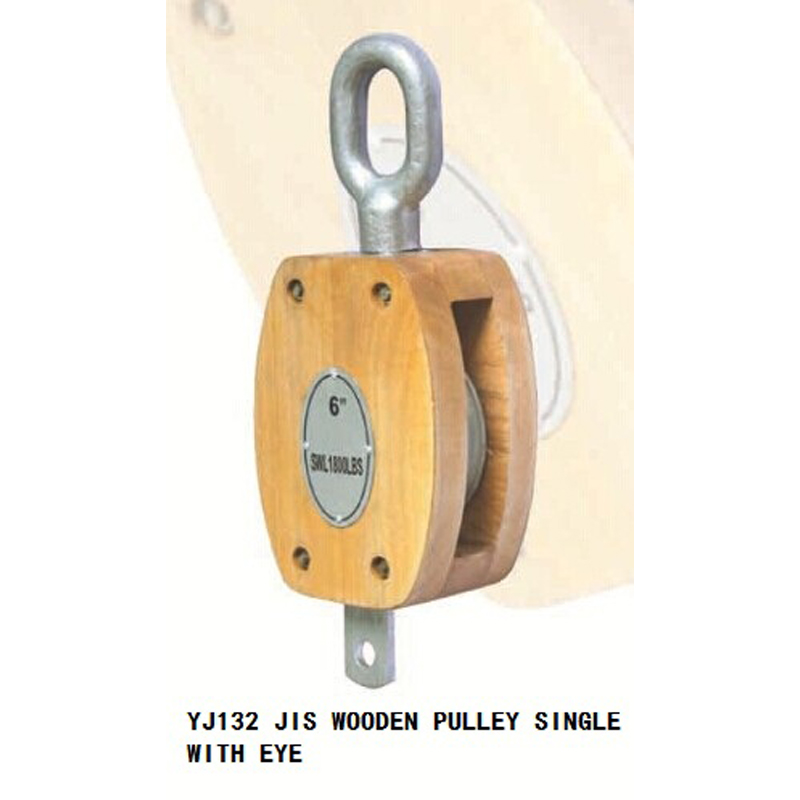 JIS WOODEN PULLEY SINGLE WITH EYE