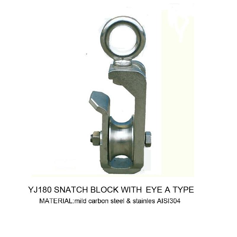 SNATCH BLOCK WITH EYE A TYPE