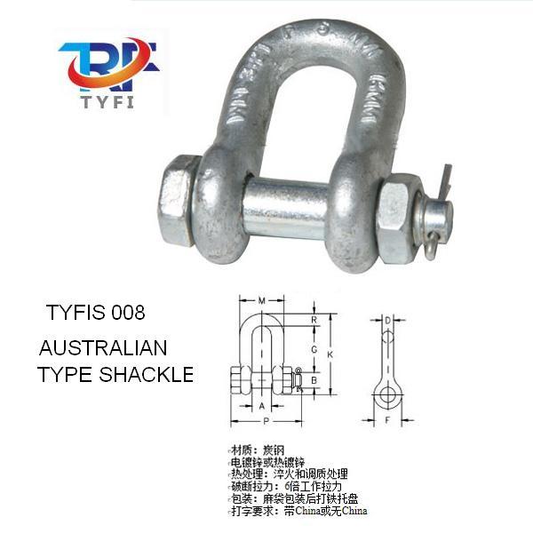 AUSTRALIAN TYPE  SHACKLE